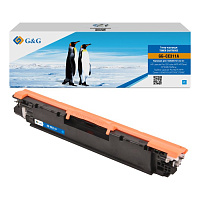GG-CE311A G&G Тонер-картридж голубой для HP Color LaserJet CP1025/1025nw, Canon LBP-7010C (1000стр)