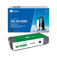 GG-991XBK (M0K02AE) G&G струйный черный картридж для HP PageWide Pro 750/772/777 (20000 стр)