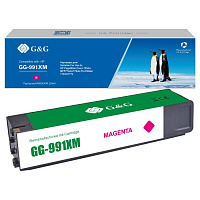 GG-991XM (M0J94AE) G&G струйный пурпурный картридж для HP PageWide Pro 750/772/777 (16000 стр)