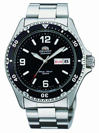 AA02001B Orient часы мех.спорт.муж.мет.бр-т,200m,DAY/DATE(инст.EMAM63)(арт.FAA02001B9)