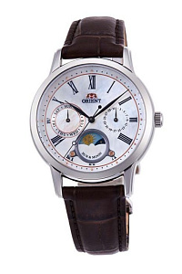 RA-KA0005A Orient часы кварц. классика жен. кож.бр-т,50m,DAY/DATE(инстр.EMAA25)(арт.RA-KA0005A00B)