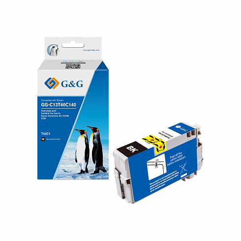 GG-C13T40C140 G&G картридж черный для Epson SureColor T3100/5100 (66мл)