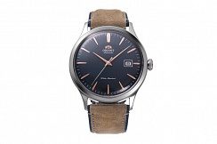 RA-AC0P02L Orient часы мех.,классика,муж.,кож.. бр-т,30m,DATE(инстр.EMAM63)(арт.RA-AC0P02L10B)
