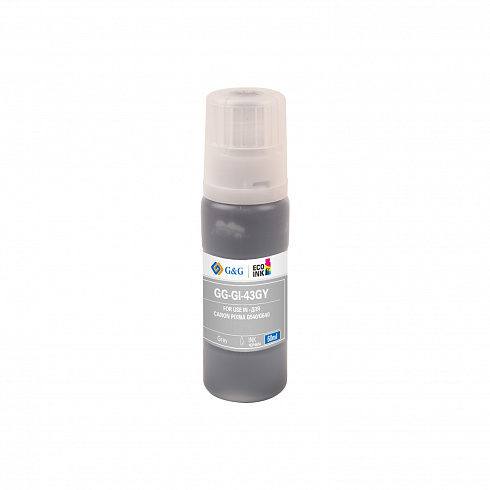 GG-GI-43GY G&G чернила серые  для Canon Pixma G540/G640 60 ml