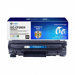 GG-CF283X UNIVERSAL G&G Тонер-картридж универсальный для HP/Canon (2200 стр)