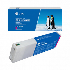 GG-C13T804300 G&G струйный пурпурный  картридж T8043 для Epson SC-P6000/7000/8000/9000 (700 мл)