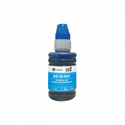 GG-GI-40C G&G чернила голубые для Canon Pixma 5040/6040 70 ml