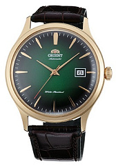 AC08002F Orient часы мех.классика муж. кож.бр-т,30m,DATE(инст.EMAM63)(арт.FAC08002F0)