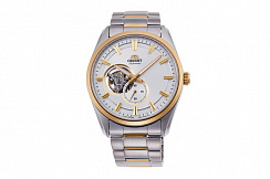 RA-AR0001S Orient часы мех.соврем муж. мет.бр-т,50m(инст.EMAM74)(арт.RA-AR0001S10B)