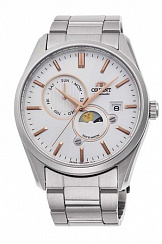 RN-AK0301S Orient часы мех.соврем. муж.,мет.бр-т,50m,DAY/DATE(инст.EMAM59)(арт.RN-AK0301S)