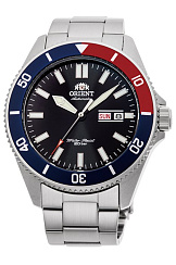 RA-AA0912B Orient часы мех.спорт. муж.,мет.бр-т,200m,DAY/DATE(инст.KCa)(арт.RA-AA0912B19B)