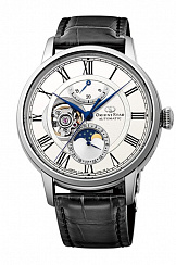 RE-AM0001S Orient STAR часы мех.классика муж.кож.бр-т,50m,DATE(инст.EMAM72)(арт.RE-AM0001S00B)