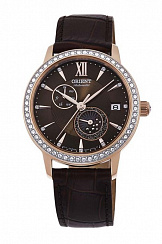 RA-AK0005Y Orient часы мех.соврем. жен., кож.бр-т,30m,DAY/DATE(инcт.EMAM59)(арт.RA-AK0005Y10A)