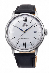 RA-AC0022S Orient часы мех. муж.,кож. бр-т,30m,DATE(инстр.EMAM63)(арт.RA-AC0022S10B)