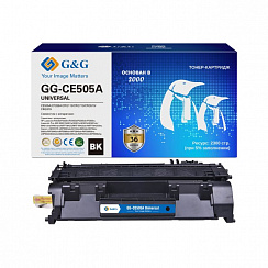 GG-CE505A UNIVERSAL G&G Тонер-картридж универсальный для HP/Canon (2300 стр)