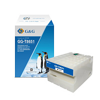 GG-C13T865140 G&G струйный черный картридж T8651BK для Epson WF-M5190DW/M5690DWF/DWFSV (8000 стр)